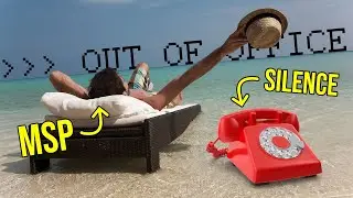 How to escape the phone while away from your MSP