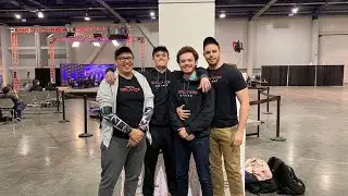 Team Oblivion's Ryan Fletcher Block BA- Team YCS Vegas  Bubble