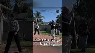 Be one with the stick. Tai Chi Stick!