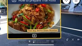 Hospitality Culinary Training in Thai kitchen with EON Merged-XR Knowledge Metaverse