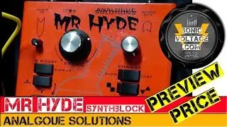 New Analogue Solutions Mr. HYDE SynthBLOCK:  PREVIEW & PRICE