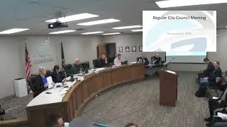 Regular City Council Meeting November 3, 2025