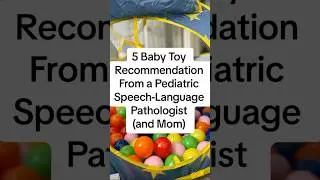 5 Baby Toys for Speech and Language Development #speechdevelopment #speechdelay #baby #babytoys