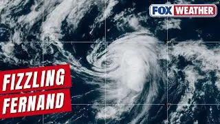 Tropical Storm Fernand Continues Spinning Across North Atlantic