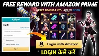 Free Rewards With Amazon Prime Event | How To Complete Amazon Prime Event Free Fire | FF New Event
