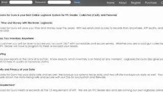 ATF Compliant Electronic Bound Book Software by Logbooksforguns.com