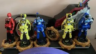 Unofficial Sentai Akibaranger 10th Anniversary Ranger Key & Sentai Gear Set unboxing!