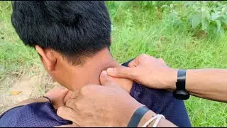 ASMR | This Amazing Neck Massage Will Calm You Down @ridhomassageind
