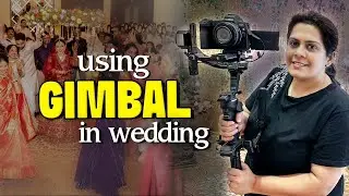 Using gimbal in wedding | Zhiyun Crane 4