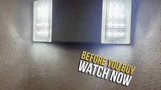 Best Emergency Light for Business | TORCHSTAR LED Exit Fixture Installation & Test