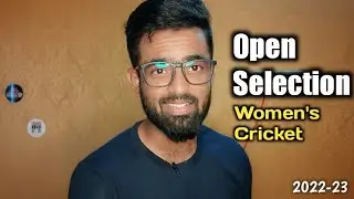 TNCA Open Selection for Women's Cricket  2022-23 | Panu pi