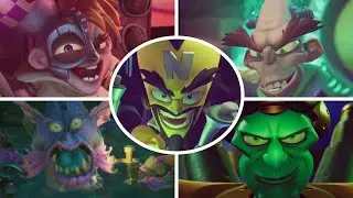 Crash Bandicoot 4 It's About Time - All Bosses (No Damage)