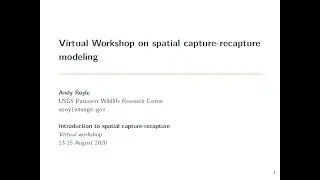 Introduction to Spatial Capture-Recapture