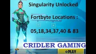 Singularity Skin Unlocked & Fortbyte Locations 05,18,34,37,40,83