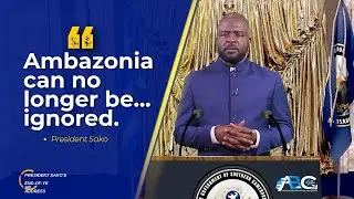 &laquo;Амбазонию больше нельзя игнорировать&raquo;, &mdash; заявил президент Сако.