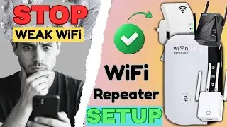 Как настроить любой повторитель WiFi шаг за шагом (работает со всеми брендами)