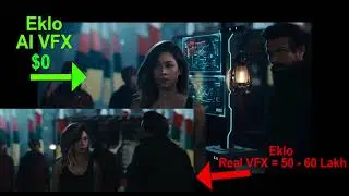 Eklo movie vfx Comparison with Ai Vfx | Nepali Movie Eklo