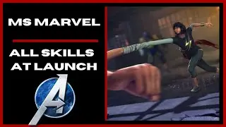 Marvel's Avengers - Ms. Marvel - ALL Skills - Launch - Square Enix - Crystal Dynamics 2020