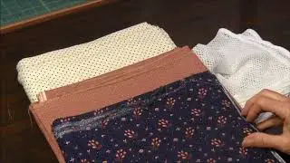 Как предотвратить осыпание ткани при предварительной стирке.