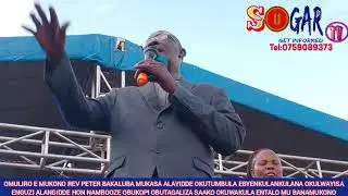 HON REV PETER BAKALUBA MUKASA DECLARED HON BETTY NAMBOOZE CHEATING, PROMISES TO FIGHT CORRUPTION