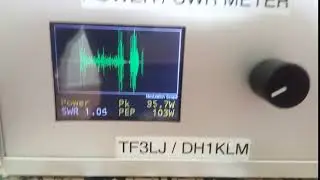 TF3LJ Power / SWR Meter - Modulation Display