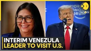 Venezuela's Delcy Rodriguez Set to Visit US Marking First Venezuelan Leader Trip | WION