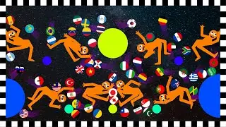 Marble Race Watch Time Cup April 2023 - Algodoo