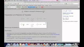 Tosylates from Alcohols