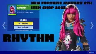 NEW FORTNITE JANUARY 6TH ITEM SHOP 2022