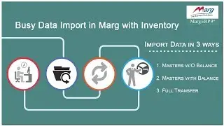 How to Import Data from Busy to Marg ERP [English]