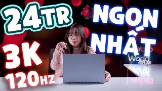 Laptop 24 triệu NGON NHẤT? - Asus Vivobook S16 Oled! | LaptopWorld