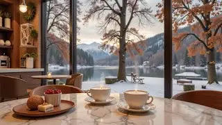 Cozy Winter Coffee Vibes ~ Relaxing Acoustic Guitar Music for Stress Relief & Focus