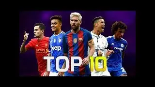Top 10 Free Kick Takers 2016-2017
