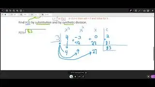Ch  5 3 part 1 Zeros of Polynomial Functions synthetic division, factor theorem, and more