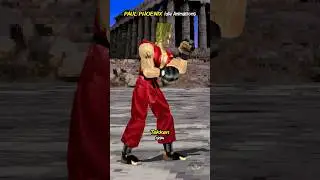 Paul Phoenix idle animations 1994-2024