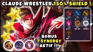 HYPER CLAUDE WRESTLER 150% SHIELD + 7 SYNERGY AKTIF !!! COMBO META MAGIC CHESS TERKUAT 2023