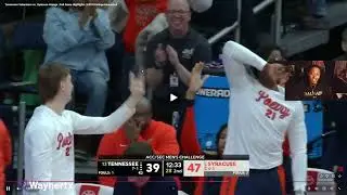 Kiyan Anthony's Syracuse Team DEFEATS Tennessee | Game Highlights REACTION