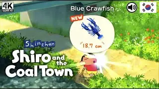 Blue Louisana Crawfish Catch River Location Sub-Mission Shin chan: Shiro and the Coal Town