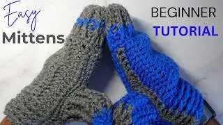 How to Crochet WARM Mittens