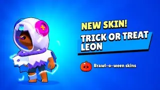 Bought TRICK OR TREAT LEON 🤞🤞🤞 | Brawl-o-ween Skins | Brawl Stars