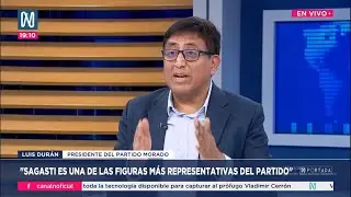 Entrevista a LUIS DURÁN, Presidente del PARTIDO MORADO en CANAL N| #ENVIVO