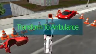 US Ambulance Transform Robot Rescue Dog | New Robot game 2018