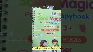 Sank Magic Practice Copybook||Kids Stationary||Kids Toy||Kids Book||Preschool Book||Shops At Sparkle
