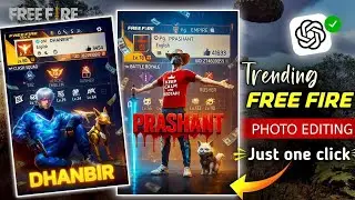 Trending Chat GPT Free Fire Poster Editing 🤯 | Insta Viral Free Fire Poster Kaise banaye | 