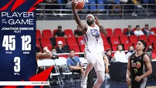 Jonathan Simmons Season-High 45 PTs 12 Rebs Full Highlights vs TNT Tropang Giga (01.02.23)