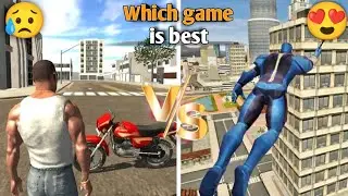 Which game is best 💥 Ibd3d v/s rope hero ।। Crime king