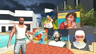 Franklin Open Every Ghost Mystery Containers In Indian Bike Driving 3D! 