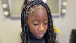 This Style Fit Her So Well| Boho Braided Bob on a Kid