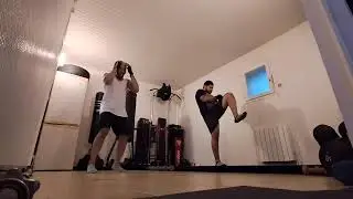 Entrainement  du vendredi  coudes genoux