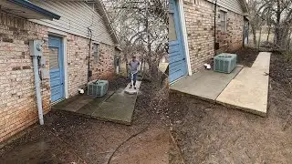 DIRTY TO CLEAN - INSANELY Filthy Sidewalk & Driveway Pressure Washing